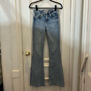 Zara flare leg jeans